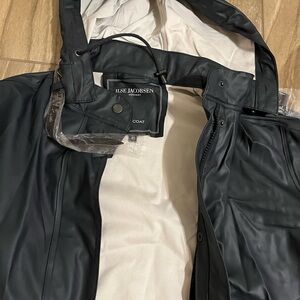 Ilse Jacobsen Charcoal Hooded Coat